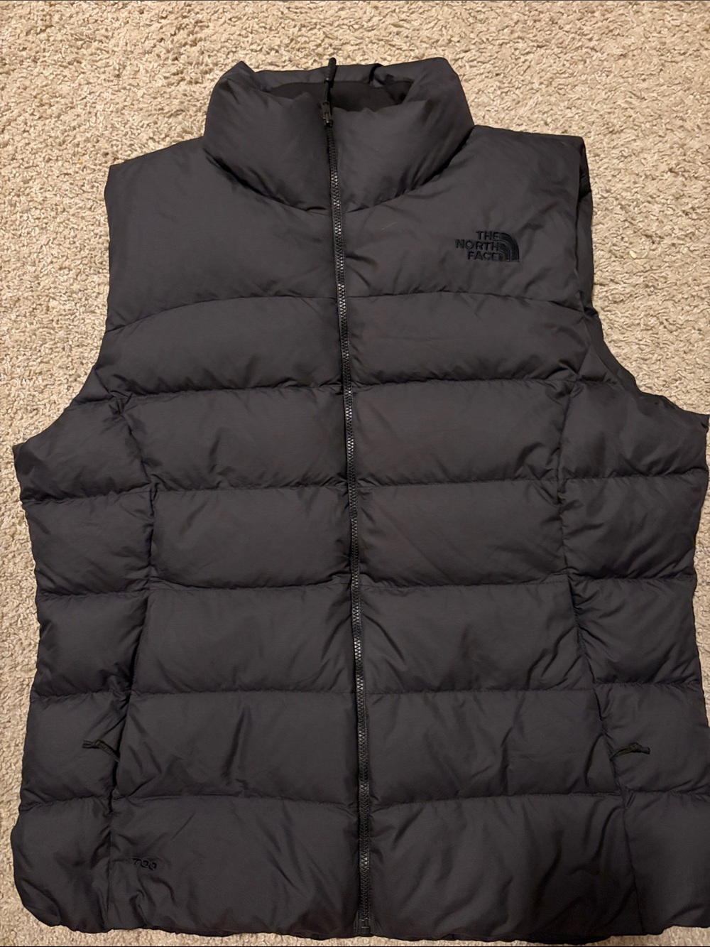 The North Face Women's Black Quilted Down Vest